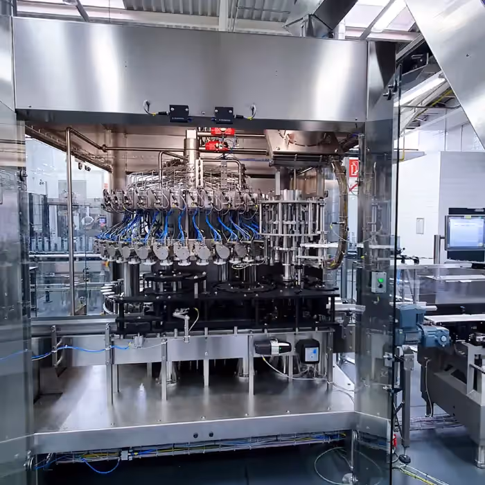 Carbon dioxide cylinder handling detail